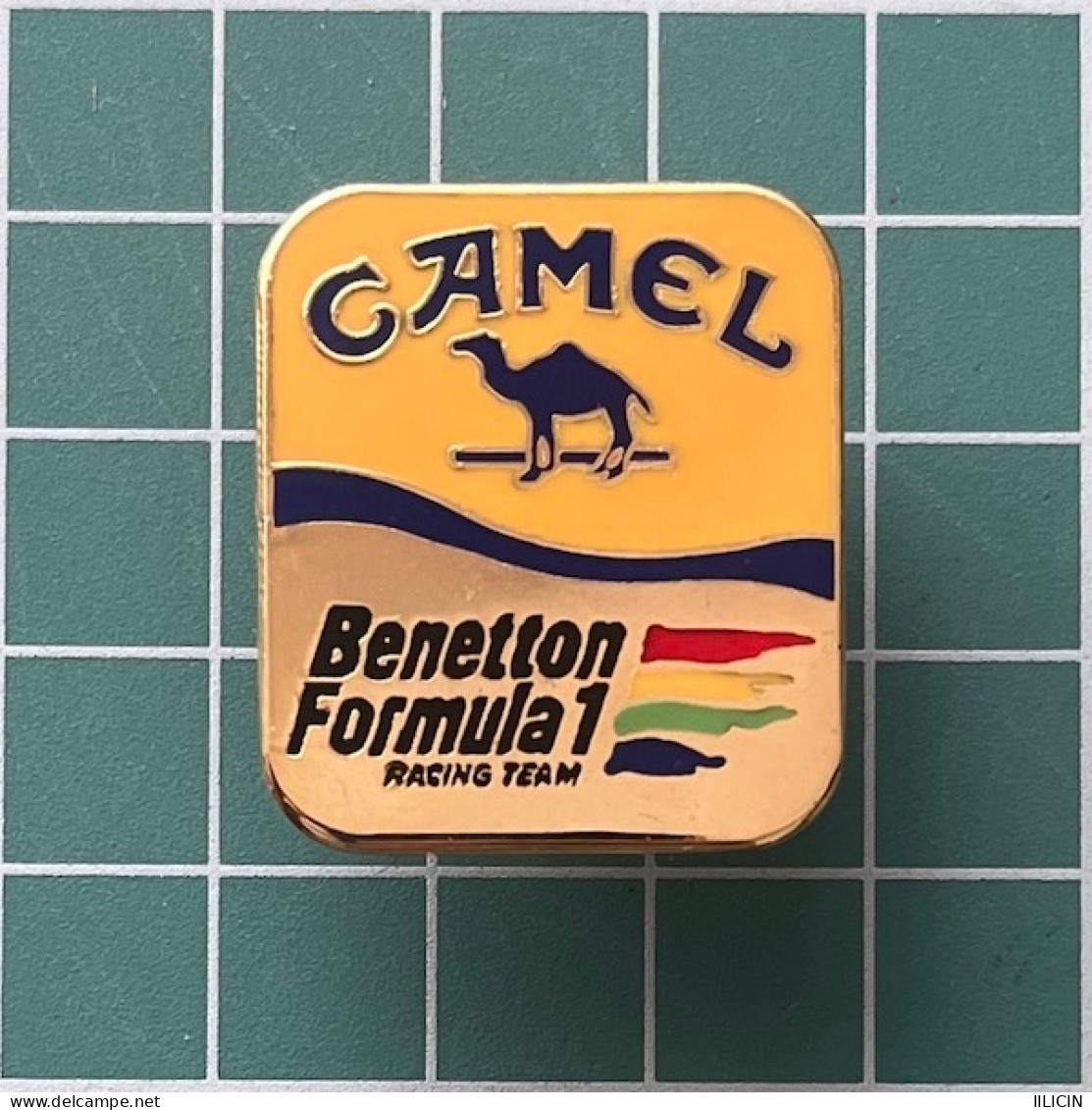 Badge Pin ZN013086 - Automobile Car Racing Formula 1 F1 IndyCar Camel Benetton Team - Autorennen - F1