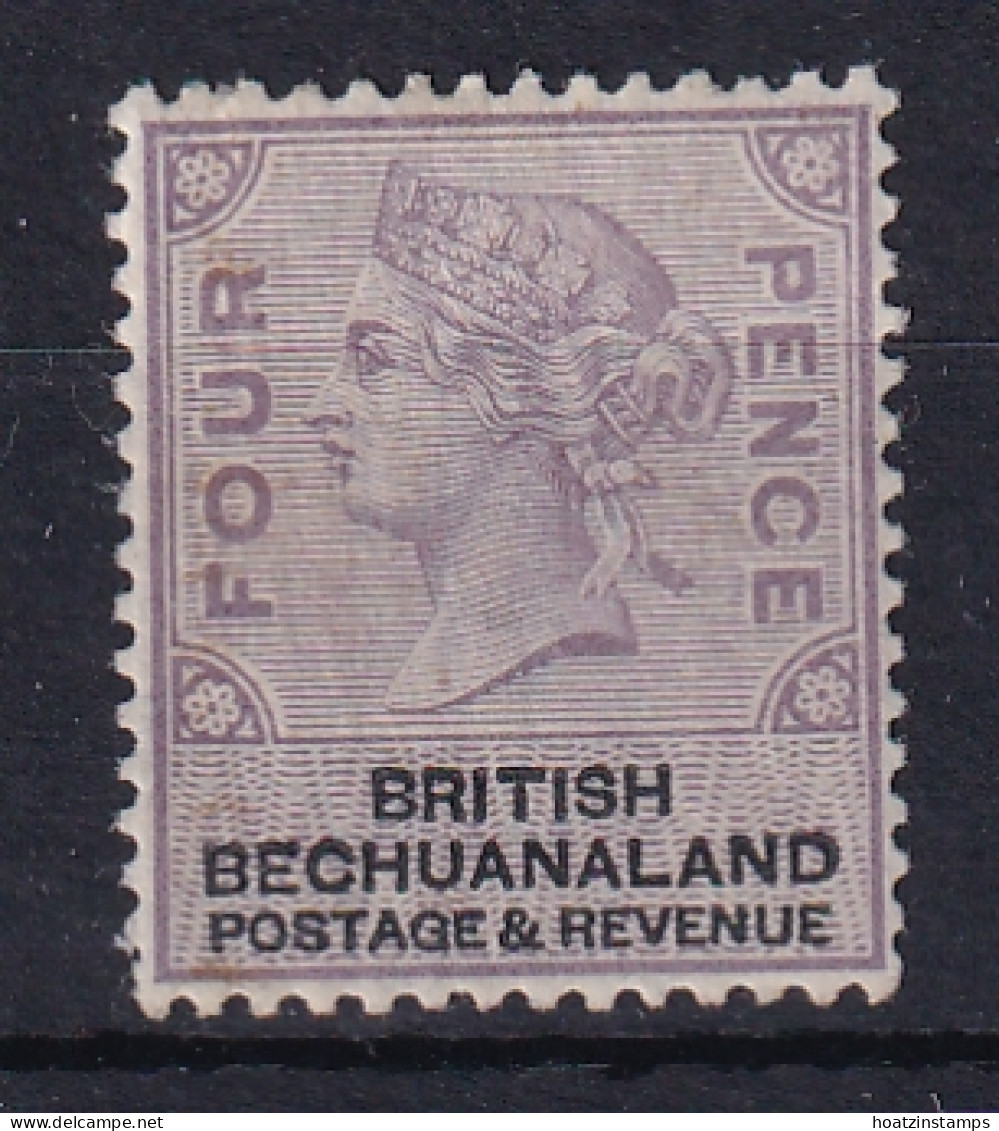 Bechuanaland: 1888   QV   SG13   4d    MH - 1885-1895 Colonia Britannica