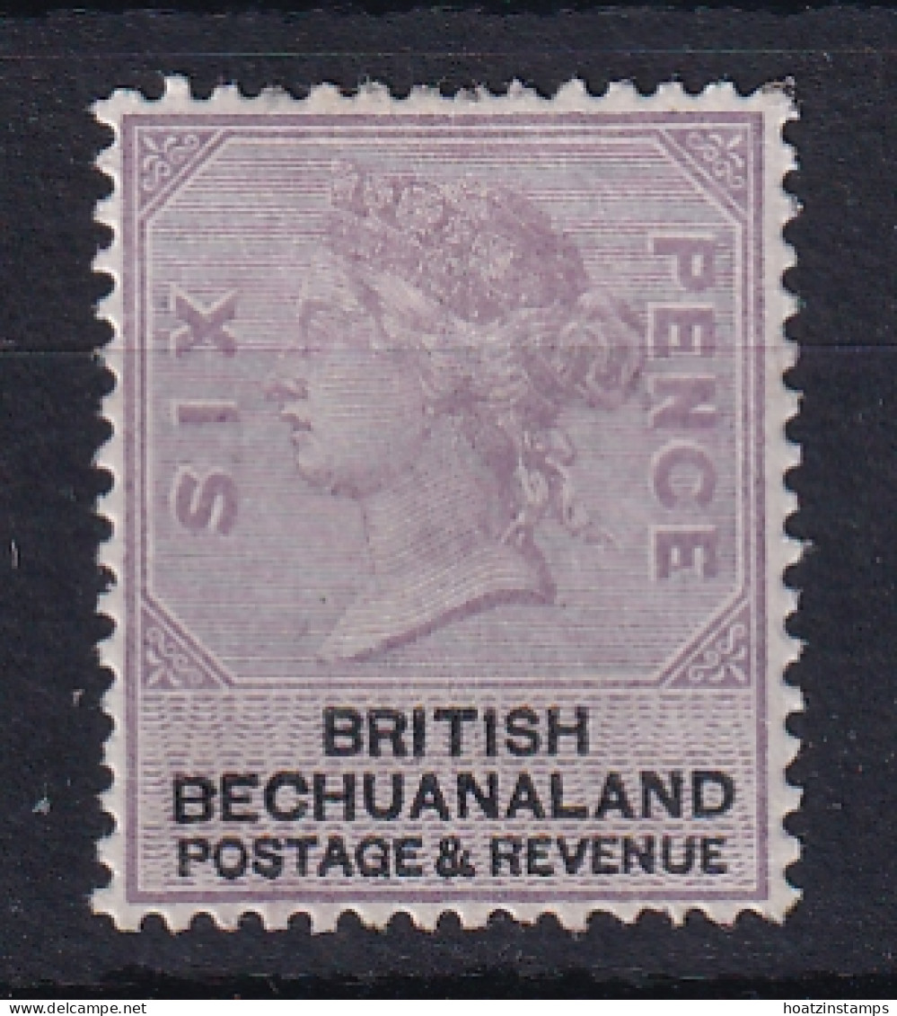 Bechuanaland: 1888   QV   SG14   6d    MH - 1885-1895 Crown Colony