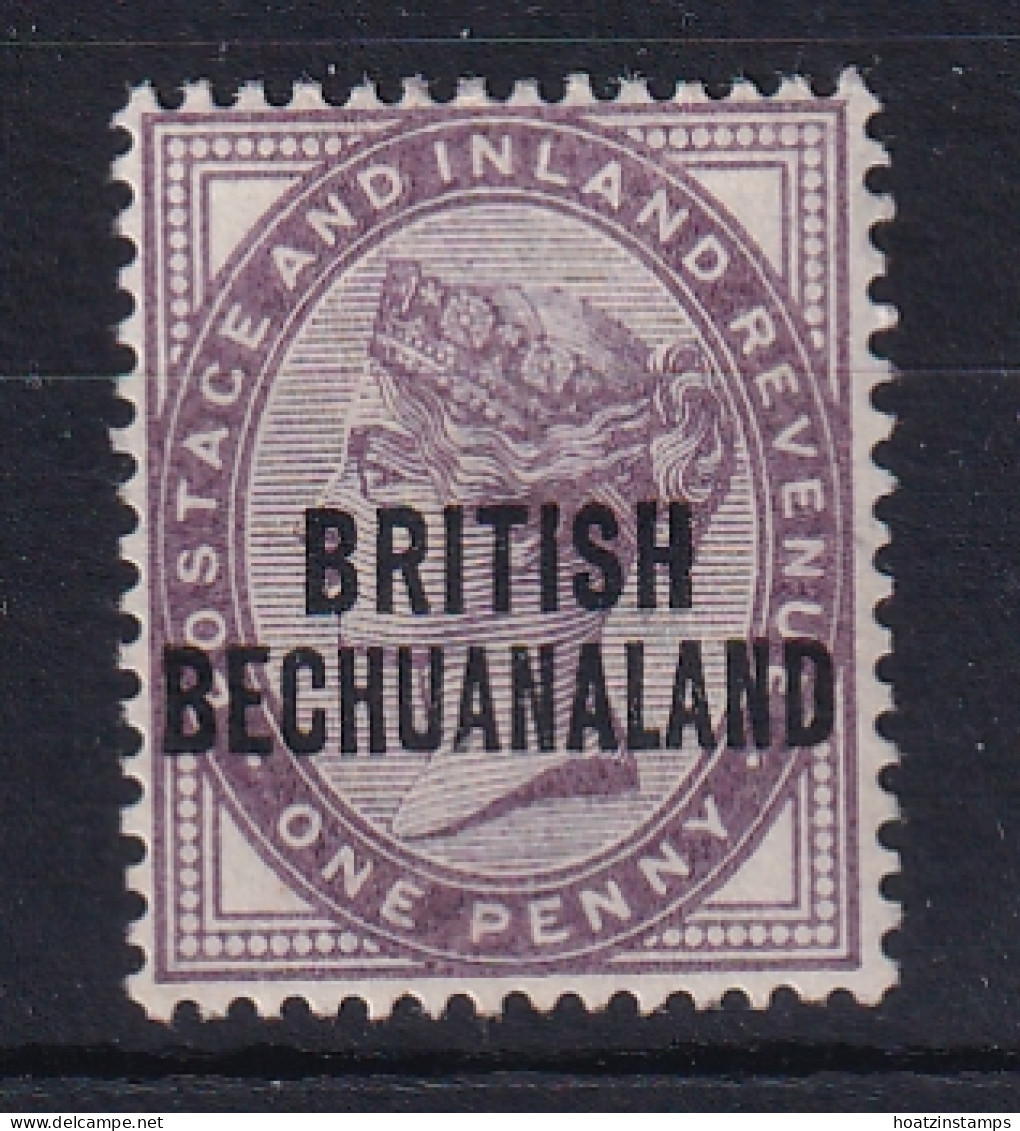 Bechuanaland: 1891/1904   QV 'British Bechuanaland' OVPT   SG33   1d   MH - 1885-1895 Colonia Británica