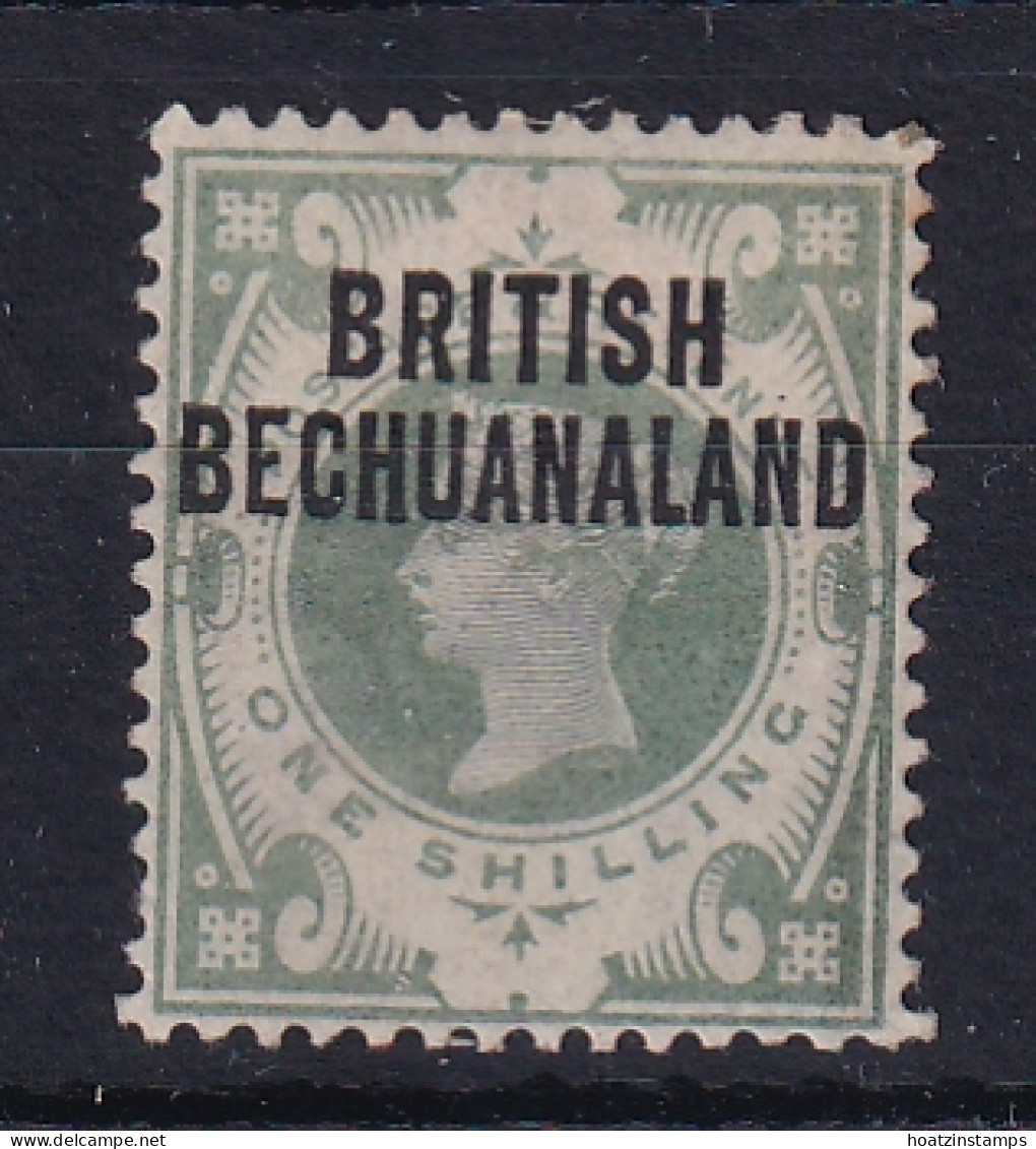 Bechuanaland: 1891/1904   QV 'British Bechuanaland' OVPT   SG37   1/-   MH - 1885-1895 Crown Colony