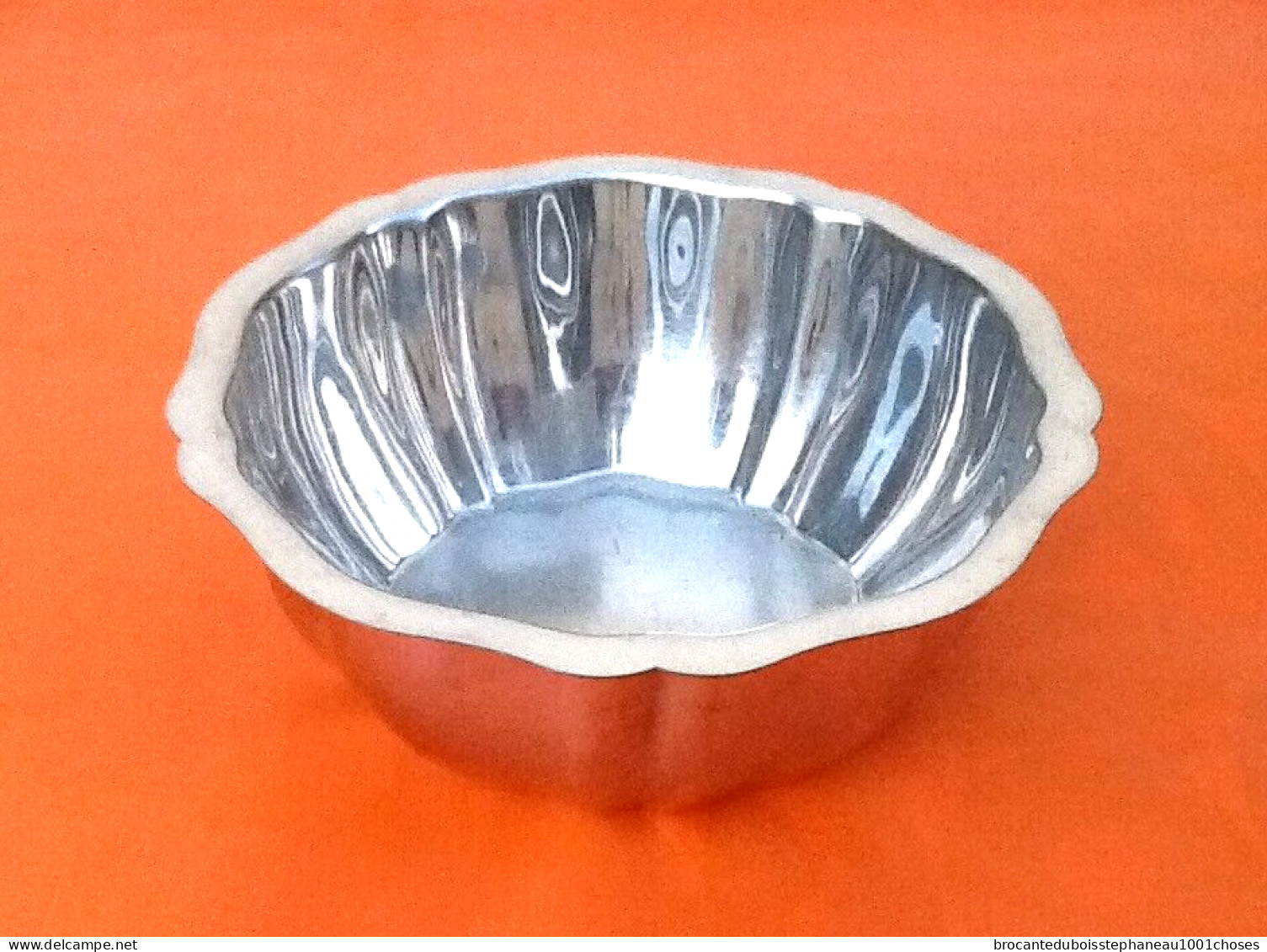 Années 1970  Saladier Polylobe L.R (Letang Remy) Inox 18/10  Made In France - Dishes