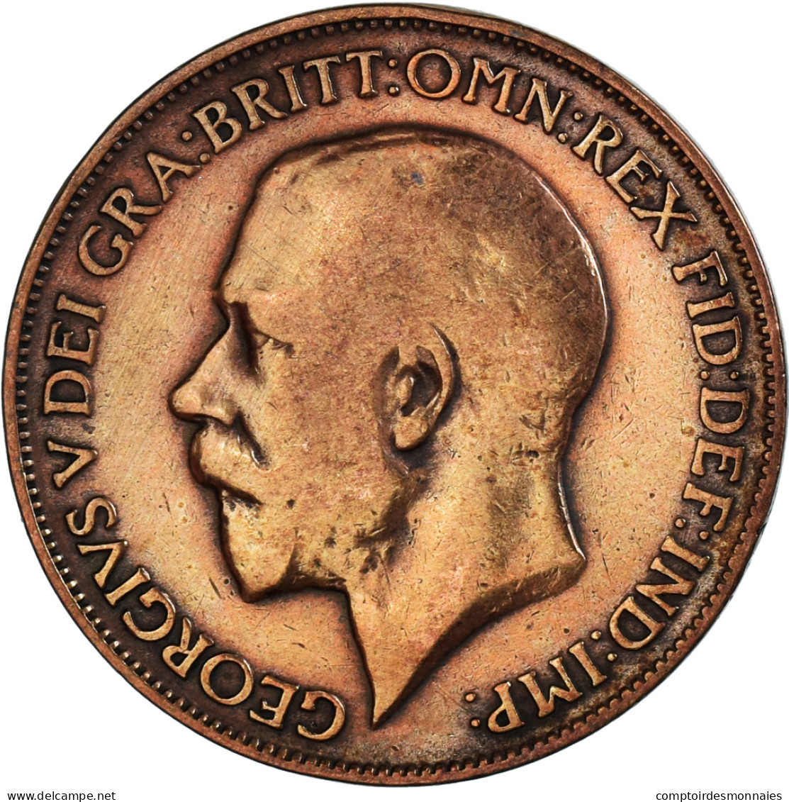 Monnaie, Grande-Bretagne, 1/2 Penny, 1911 - C. 1/2 Penny