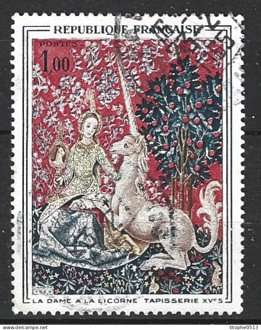 FRANCE. N°1425 Oblitéré De 1964. Licorne. - Mitologia