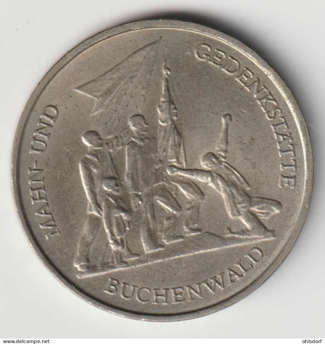 DDR 1972: 10 Mark, Buchenwald, KM 38 - 10 Mark