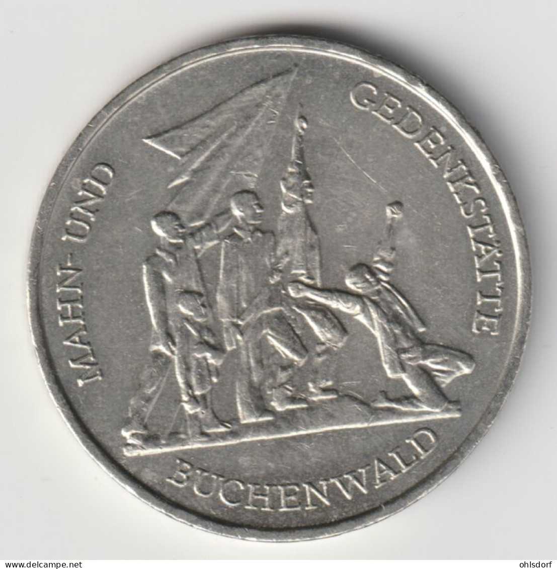 DDR 1972: 10 Mark, Buchenwald, KM 38 - 10 Mark