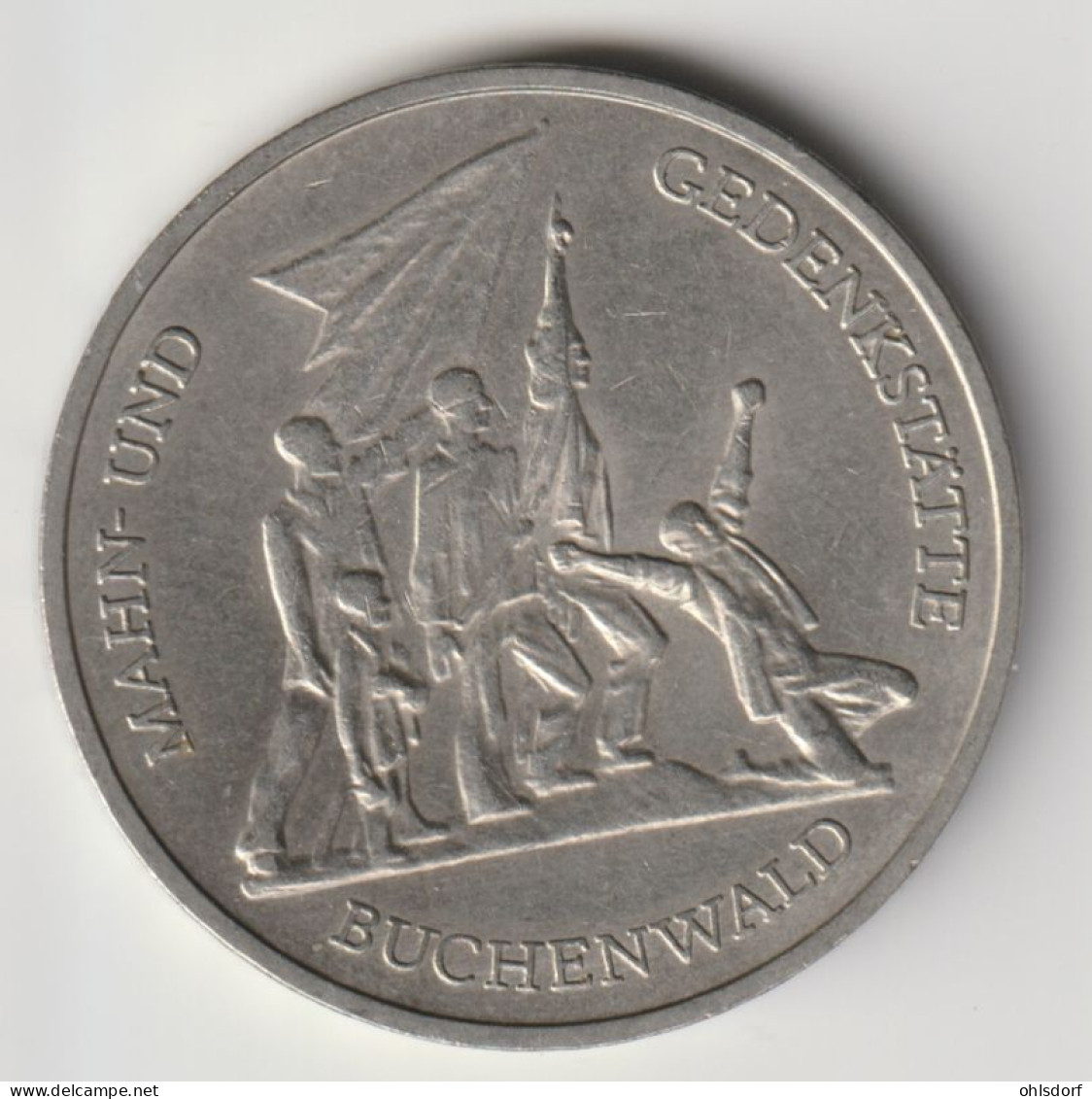 DDR 1972: 10 Mark, Buchenwald, KM 38 - 10 Mark