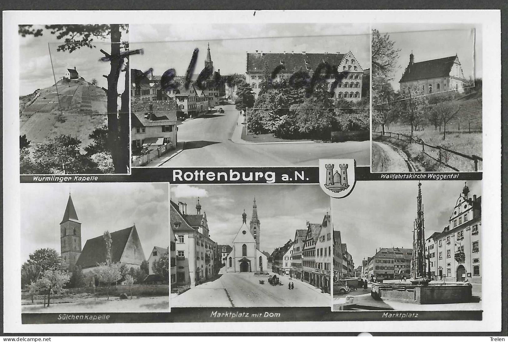 Allemagne, Rottenburg A. N., Nicht Gelaufen, Non Circulée - Achern