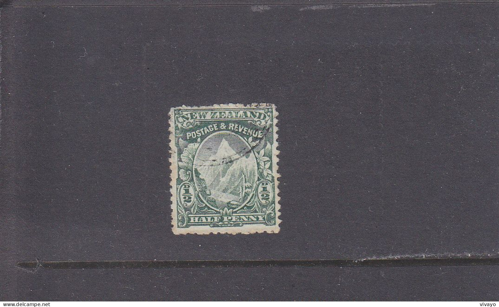 NEW ZEALAND - O / FINE CANCELLED - 1909 - MOUNT COOK - Yv. 133 - Mi. 122 - Used Stamps