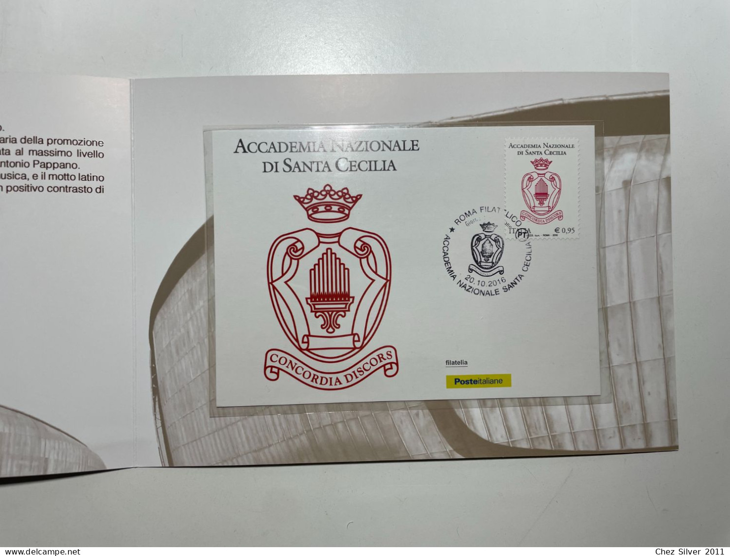 2016 Folder Accademia Di Santa Cecilia Numerato Edizione Limitata Di 6999 - Folder