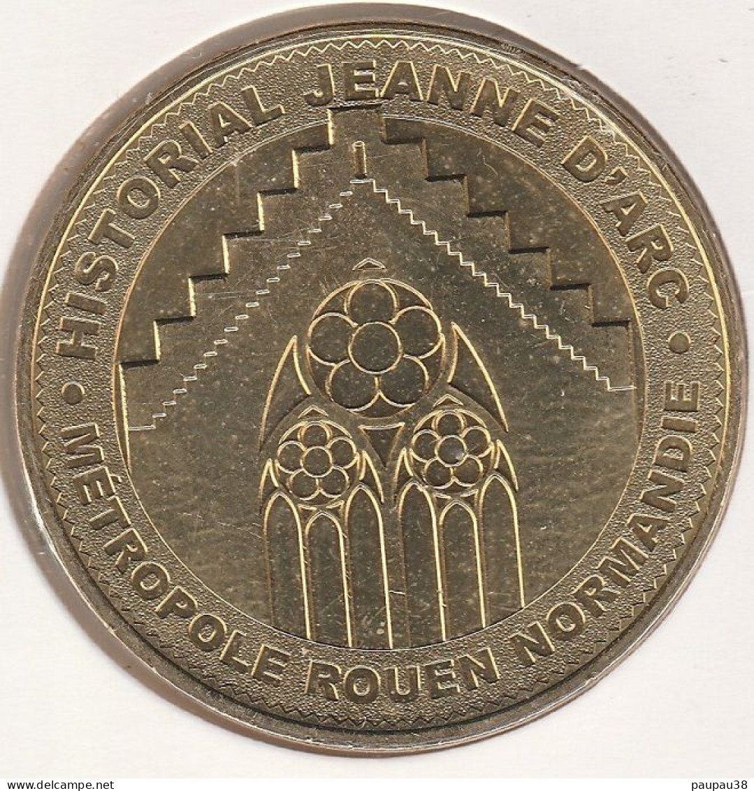 MONNAIE DE PARIS 2015 - 76 ROUEN Historial Jeanne D'Arc - Métropole Rouen Normandie - 2015