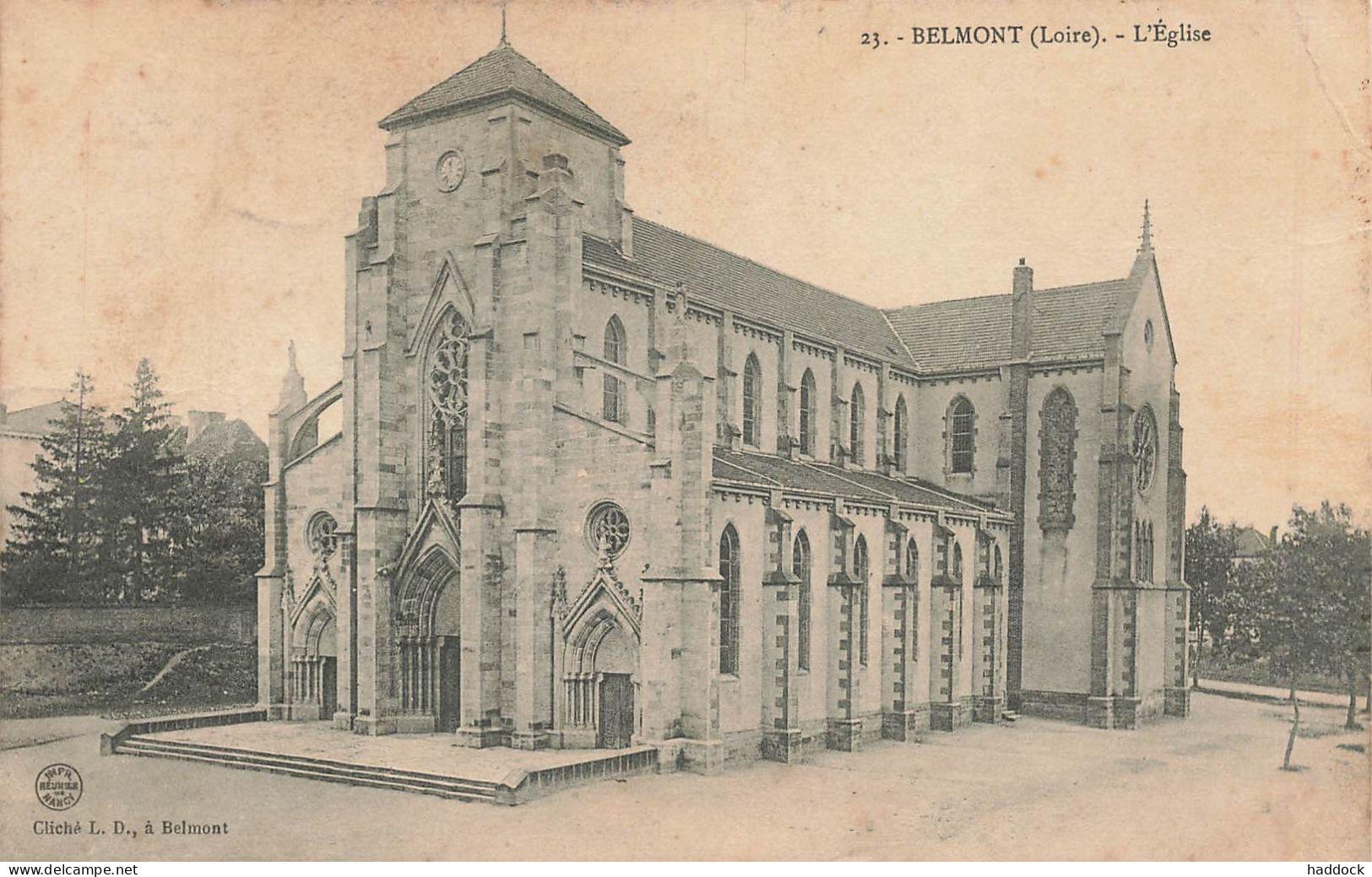 BELMONT : L'EGLISE - Belmont De La Loire