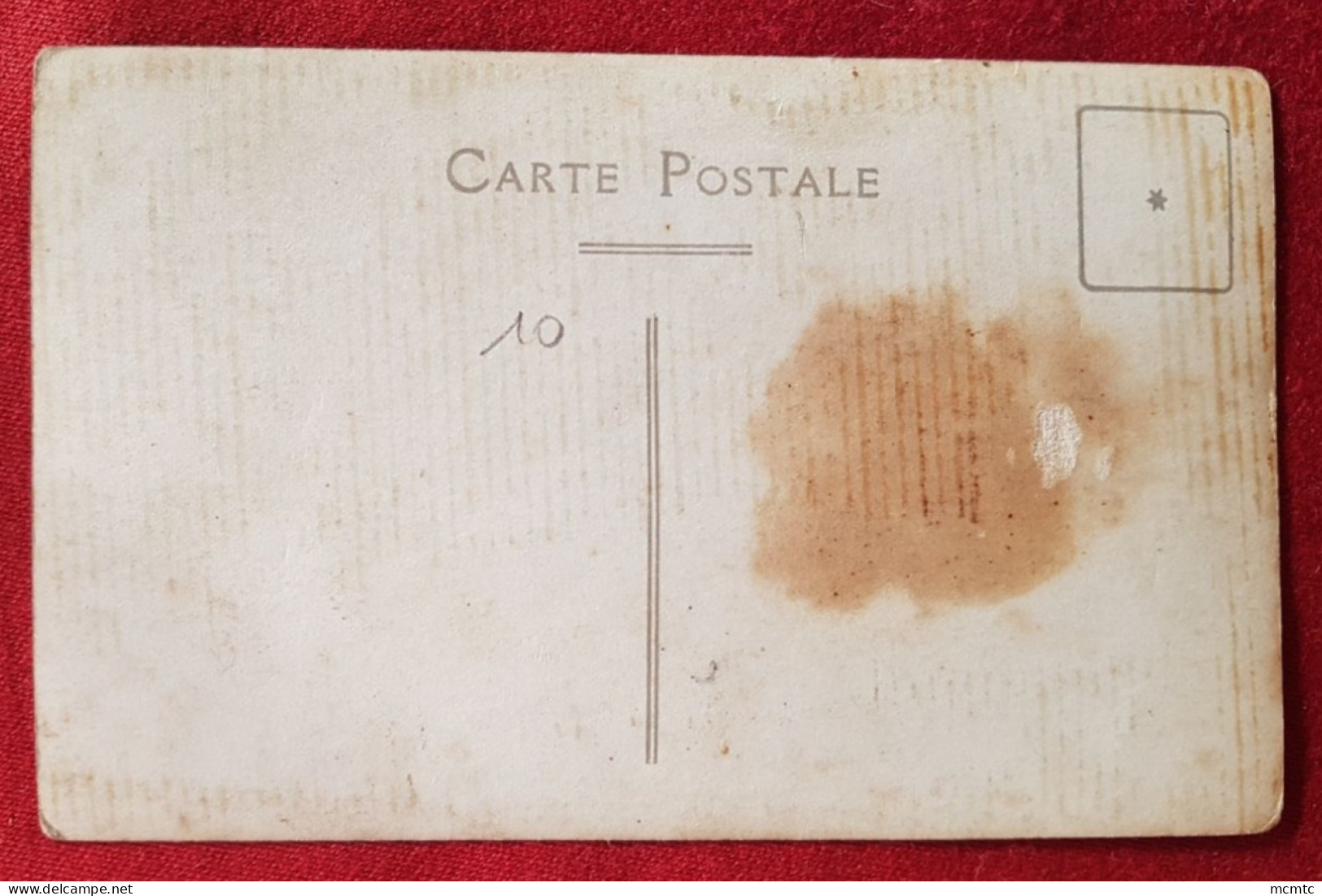 Carte Photo Boucher - Other & Unclassified