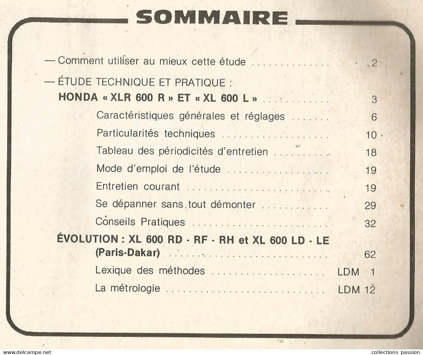 Revue Moto Technique, N° Hors Série 3, Juillet 1989, HONDA, 84 Pages, 2 Scans, Frais Fr 5.95e - Motorfietsen