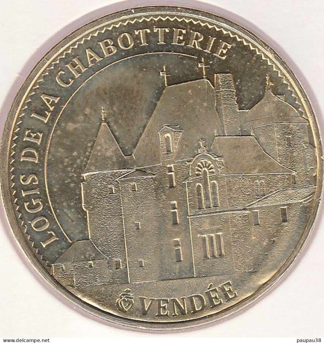 MONNAIE DE PARIS 2015 - 85 SAINT SULPICE LE VERDON Logis De La Chabotterie - Vendée - 2015