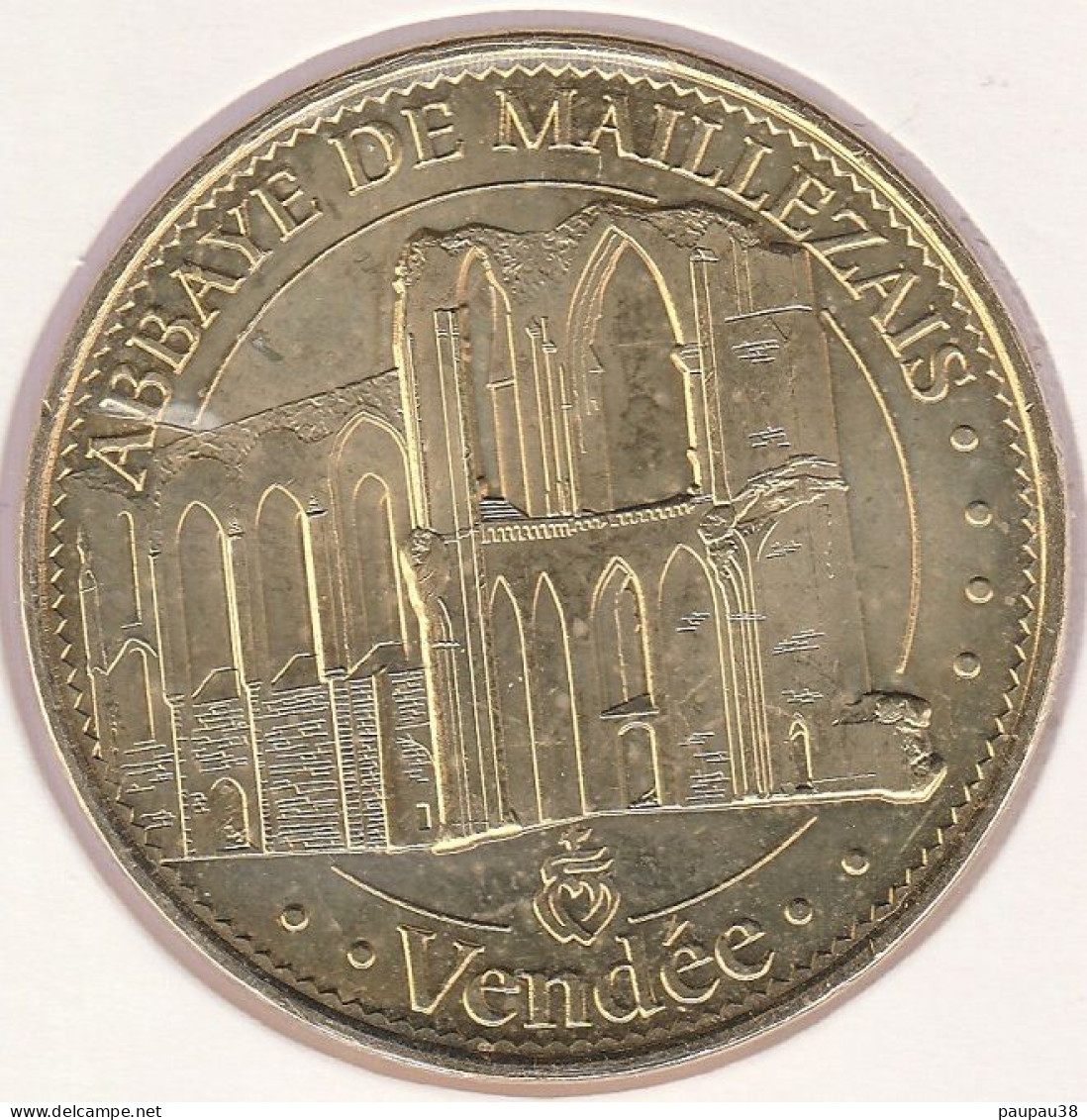 MONNAIE DE PARIS 2015 - 85 MAILLEZAIS Abbaye De Maillezais – Vendée - 2015