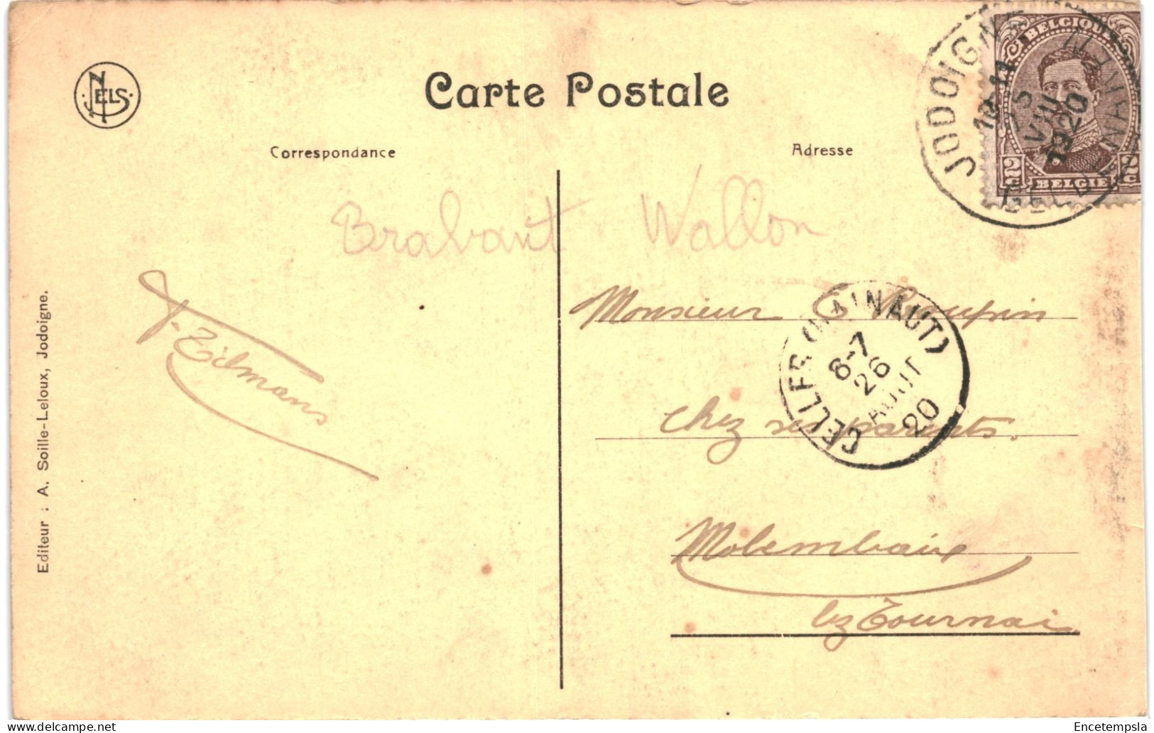 CPA Carte Postale  Belgique Jodoigne Souveraine Le Moulin 1920 VM73461ok - Jodoigne