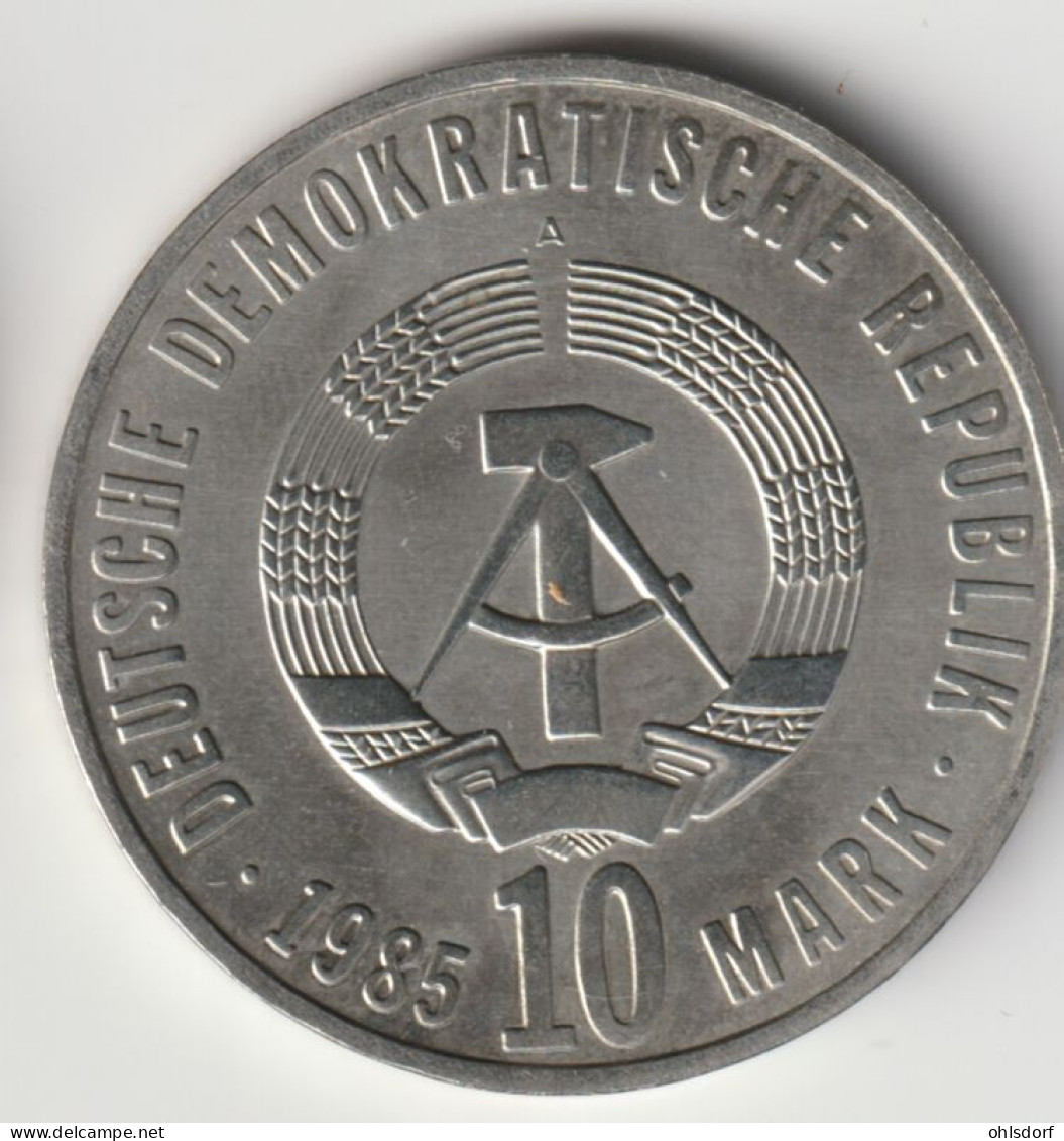 DDR 1985: 10 Mark, Befreiung, KM 106 - 10 Marcos