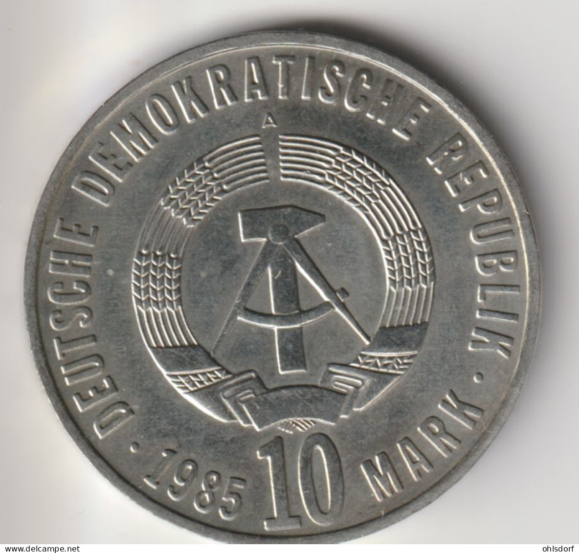 DDR 1985: 10 Mark, Befreiung, KM 106 - 10 Marcos