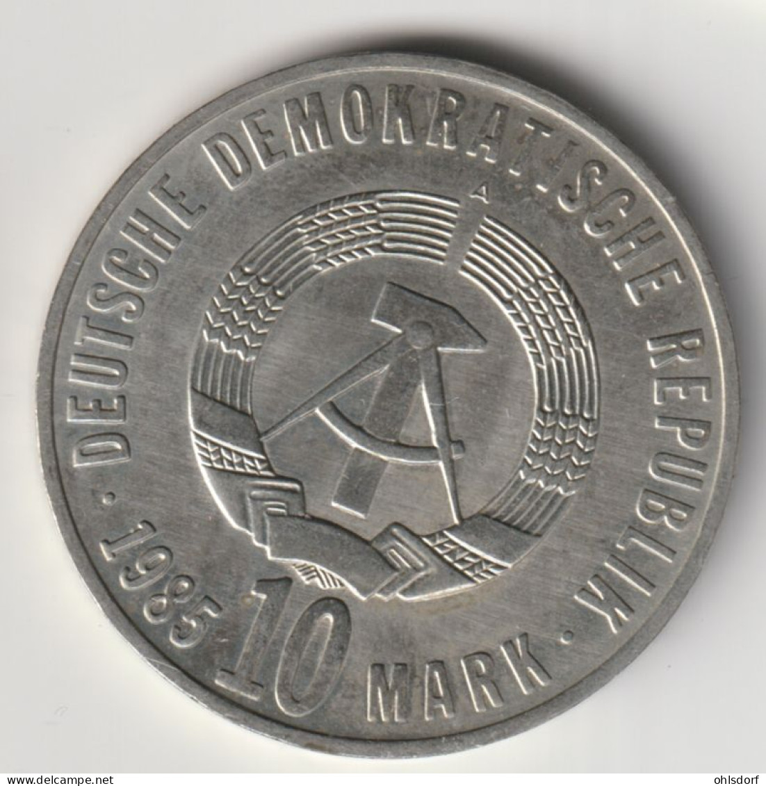 DDR 1985: 10 Mark, Befreiung, KM 106 - 10 Marcos