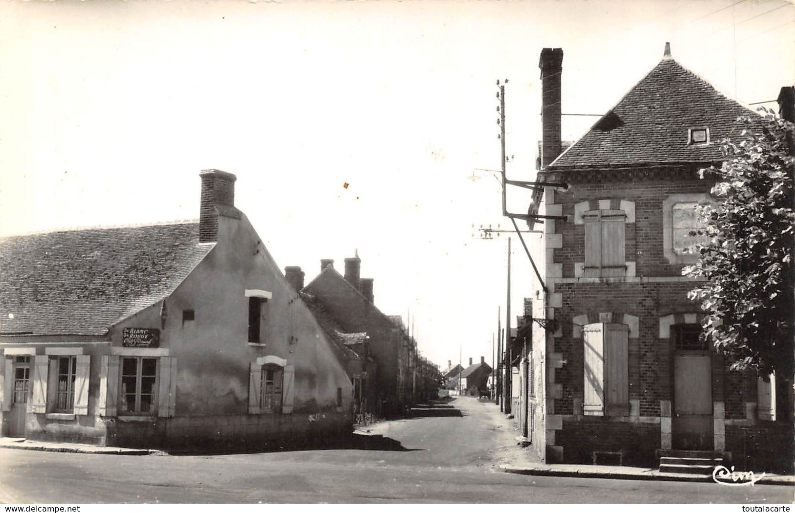 CPSM 45 VILLEMURLIN ROUTE DE MITOUFLIN  Petit Format - Autres & Non Classés