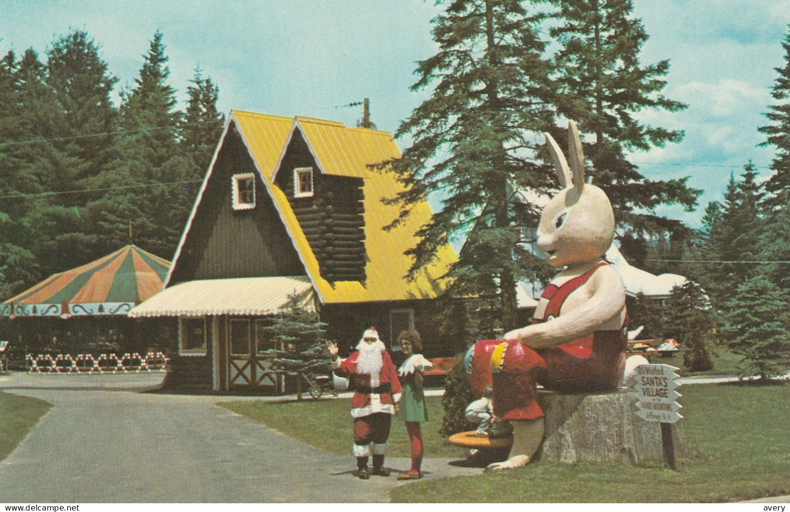 Santa's Village, Jefferson, New Hampshire Santa's Giant Bunny Rabbit - White Mountains