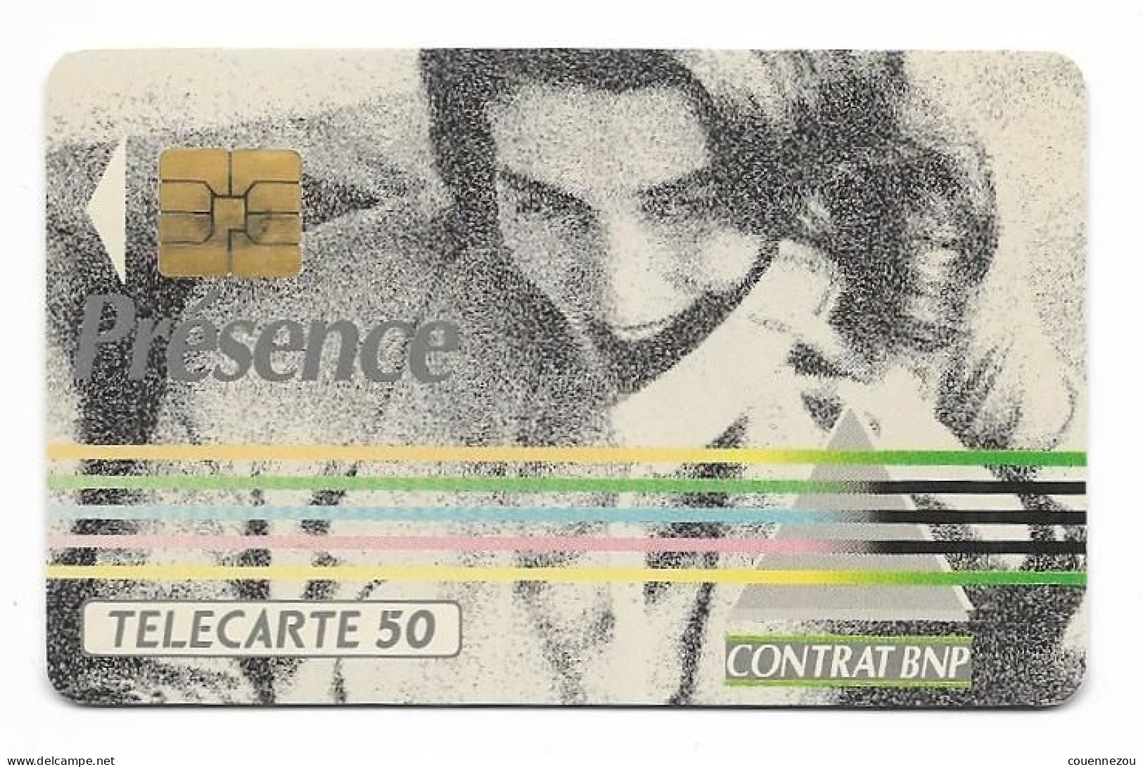 TELECARTE PRIVEE 50 U  BNP  11/92 40000 EX - 50 Einheiten