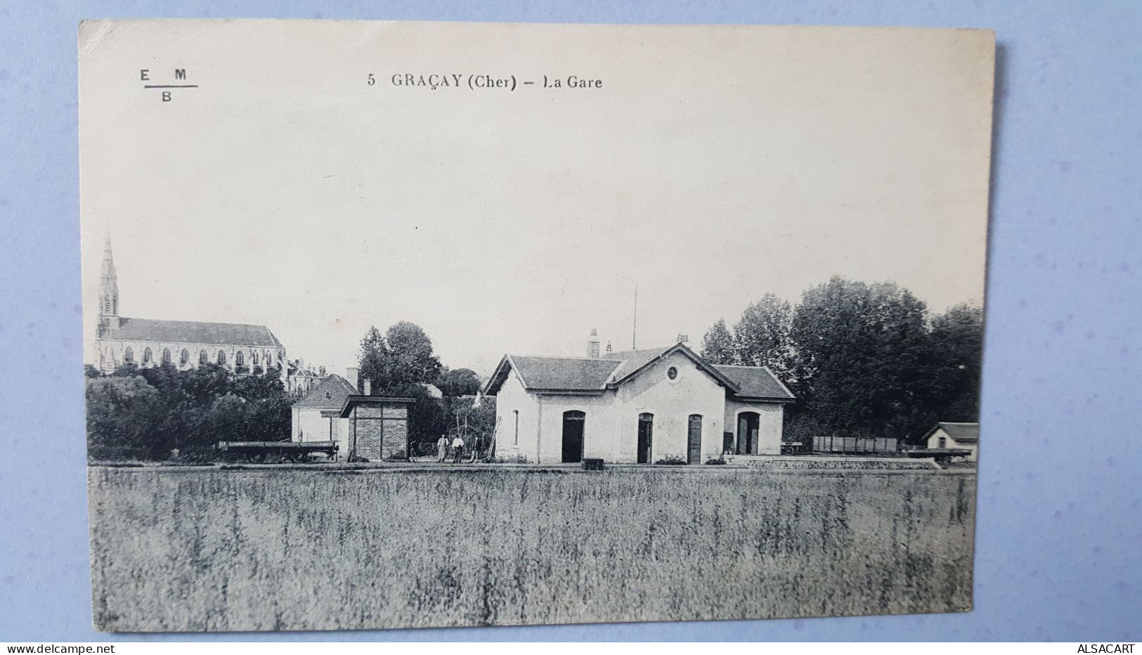 Graçay ,la  Gare - Graçay