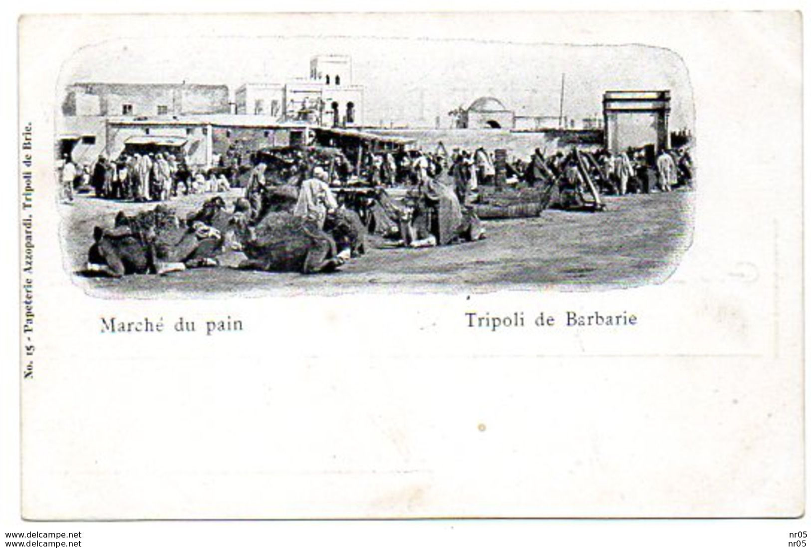 LYBIE ( Afrique ) - TRIPOLI ( Barbarie ) - Marché Du Pain ( Precurseur ) - Libia