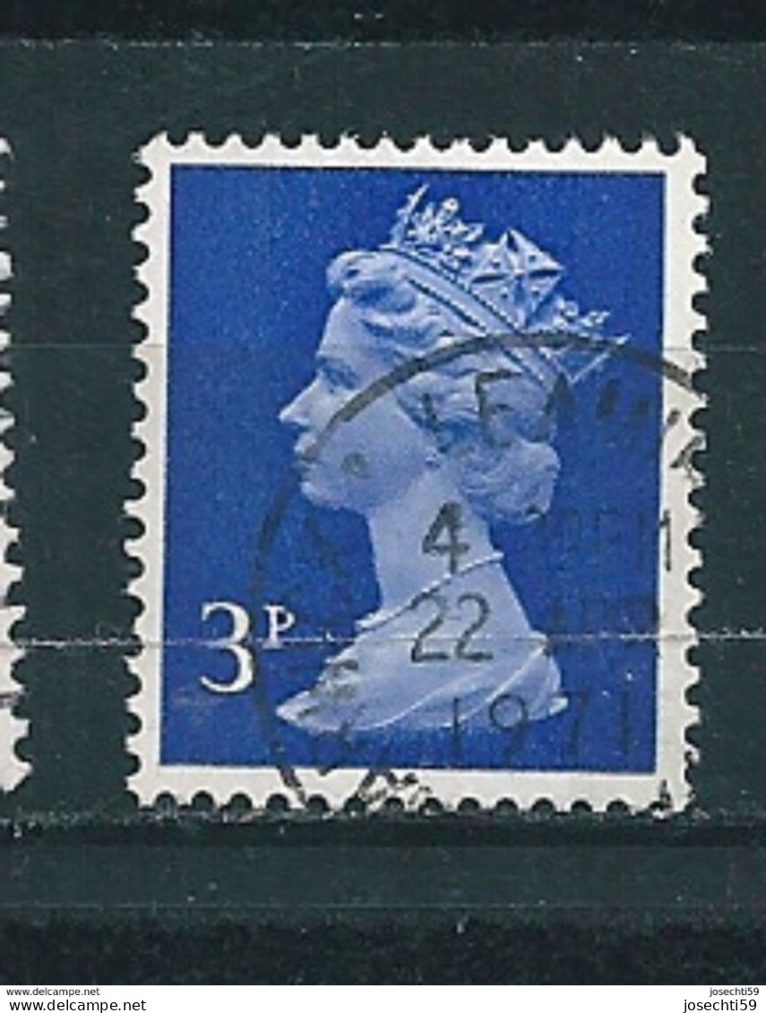 N° 610 Elizabeth II  Timbre Royaume Uni GRANDE BRETAGNE GB 19701980   3P - Usati