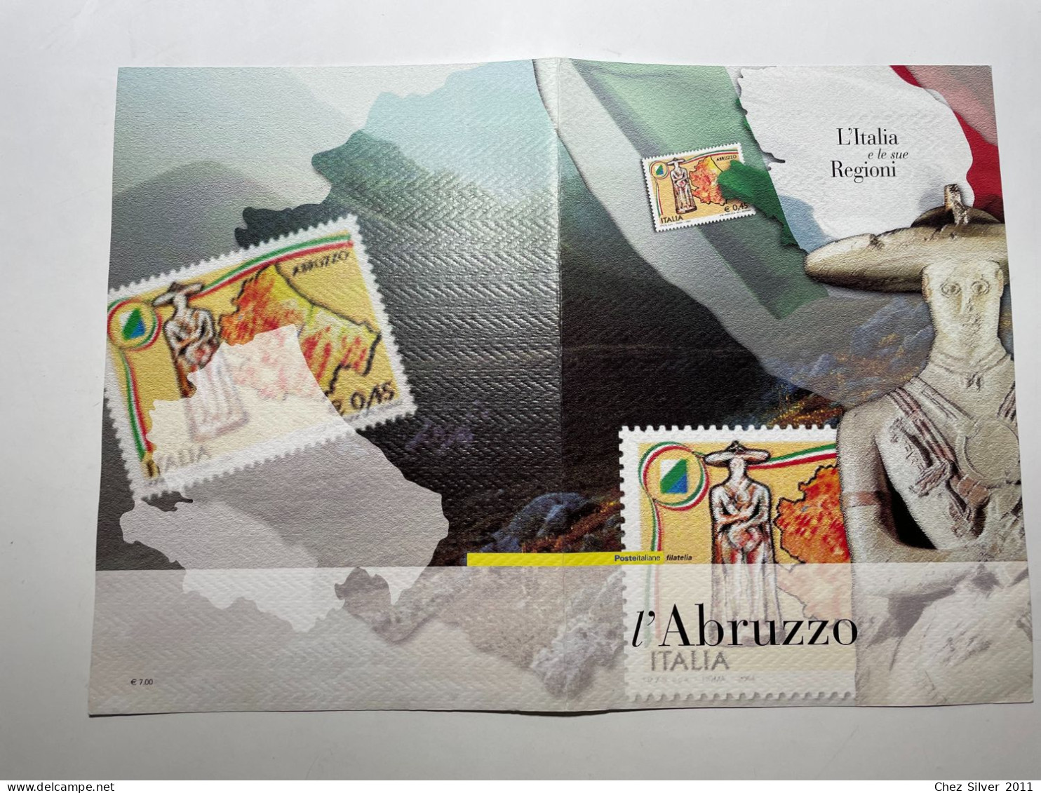 2005 Poste Folder Serie Regioni Italia Abruzzo Italy Italien - Folder