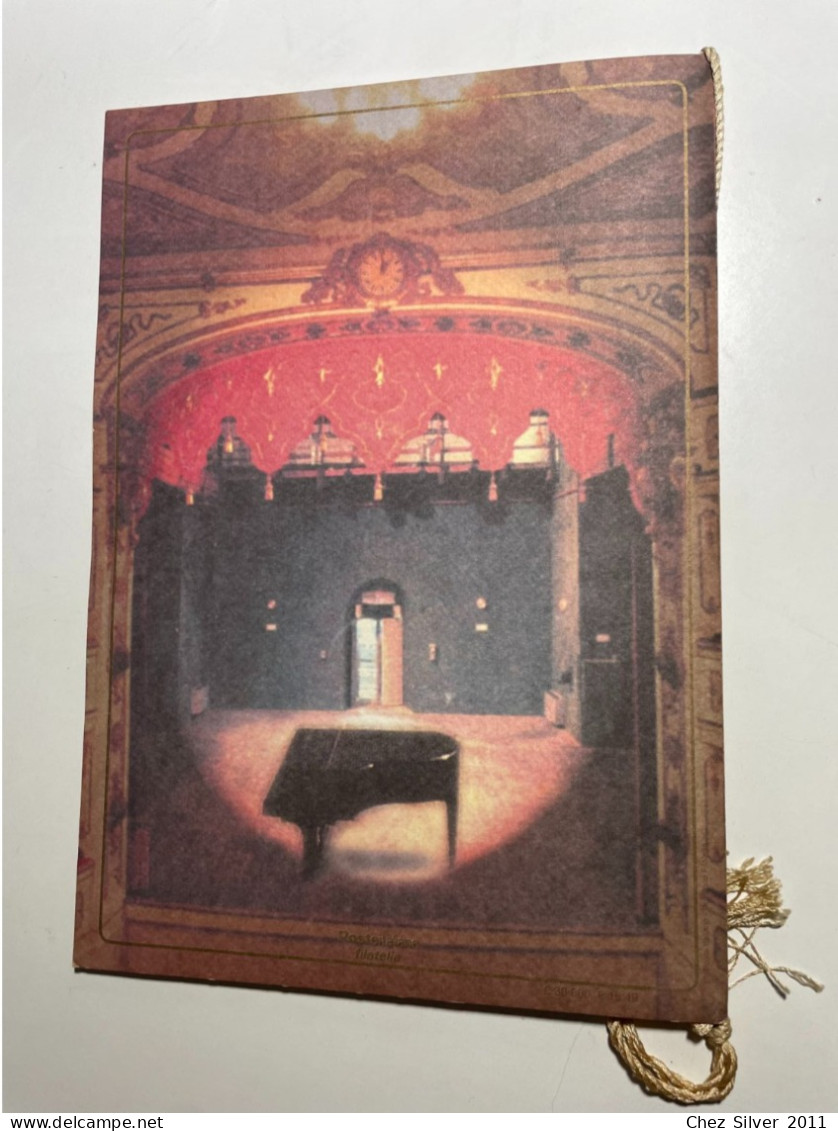 2001 Folder Il Melodramma Teatro Lirico Italiano Verdi Cimarosa Bellini Spontini - Folder