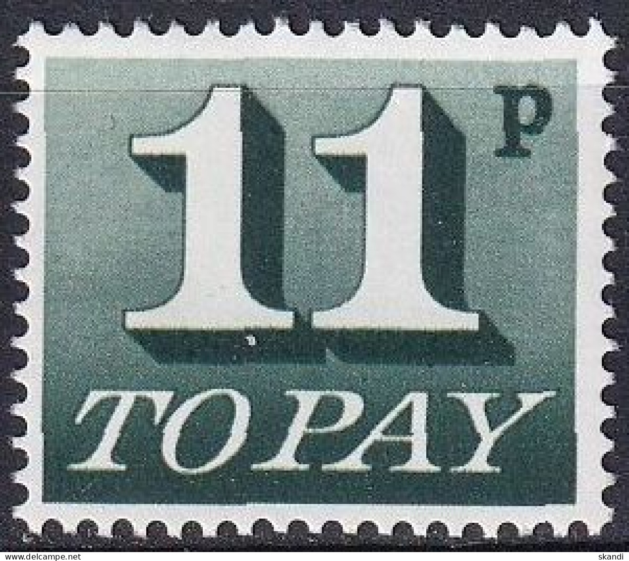 GROSSBRITANNIEN 1975 Mi-Nr. Porto 88 ** MNH - Dienstmarken