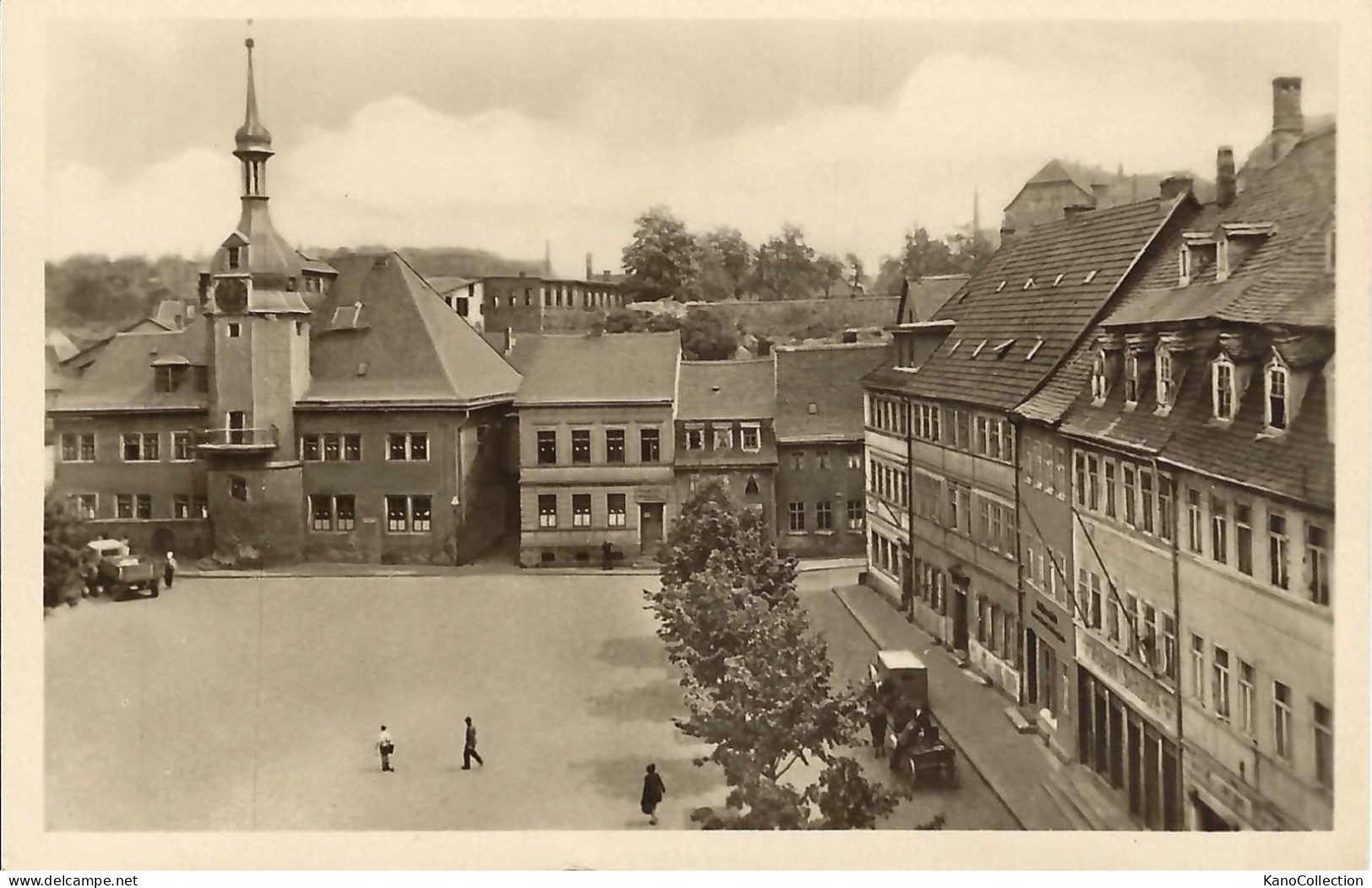 Apolda, Markt Mit Rathaus, Nicht Gelaufen - Apolda