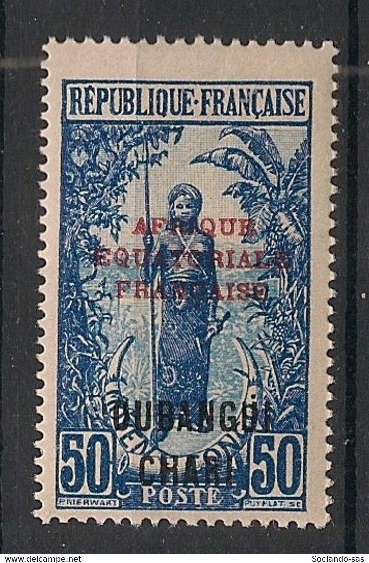 OUBANGUI - 1924-25 - N°Yv. 56 - Bakalois 50c - Neuf Luxe ** / MNH / Postfrisch - Neufs