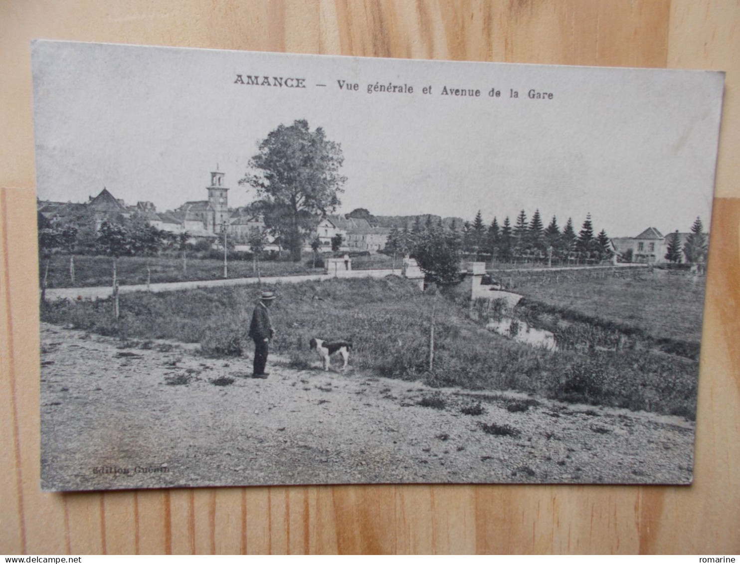 Amance - Vue Générale Et Avenue De La Gare - Amance