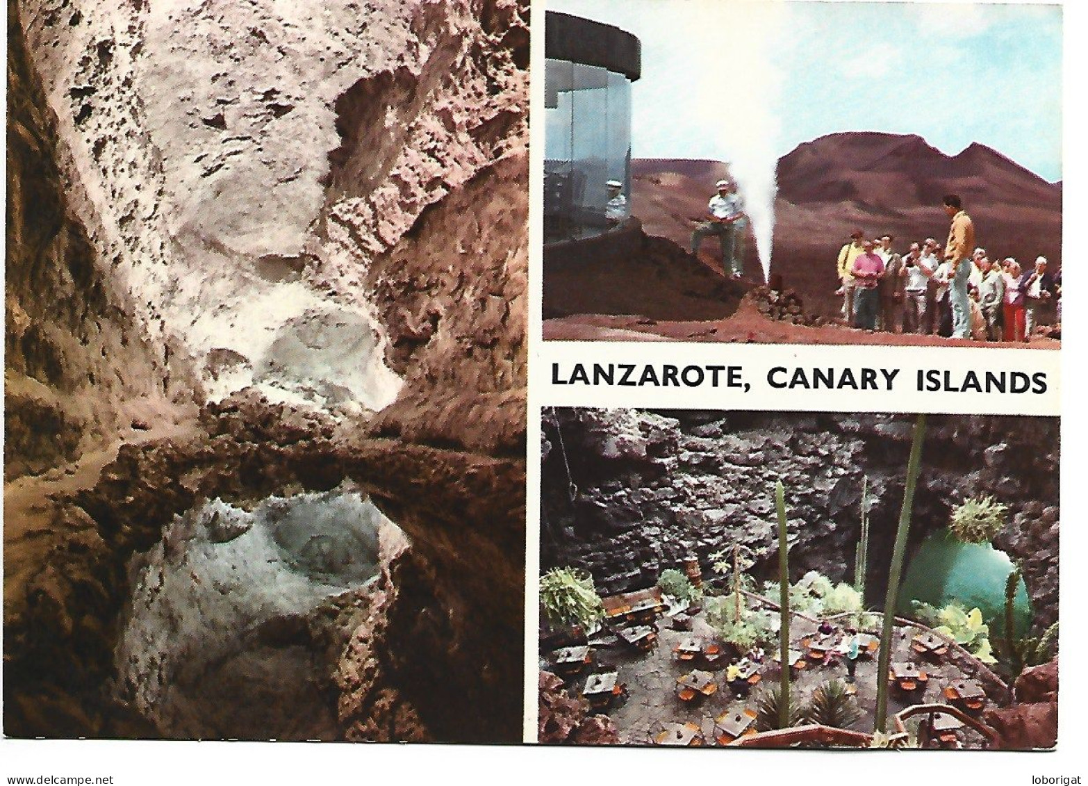 CUEVA DE LOS VERDES.- LANZAROTE / ISLAS CANARIAS.- ( ESPAÑA ). - Lanzarote