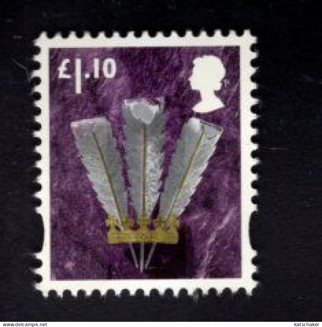 1897338270 2011  SCOTT 39  (XX) POSTFRIS MINT NEVER HINGED   - PRINCE OF WALES FEATHERS - Galles