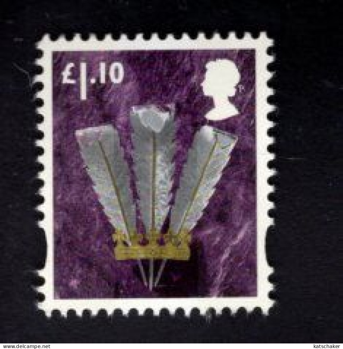 1897338270 2011  SCOTT 39  (XX) POSTFRIS MINT NEVER HINGED   - PRINCE OF WALES FEATHERS - Gales