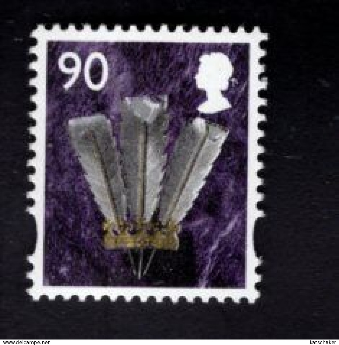 1897338756 2009  SCOTT 34  (XX) POSTFRIS MINT NEVER HINGED   - PRINCE OF WALES FEATHERS - Gales