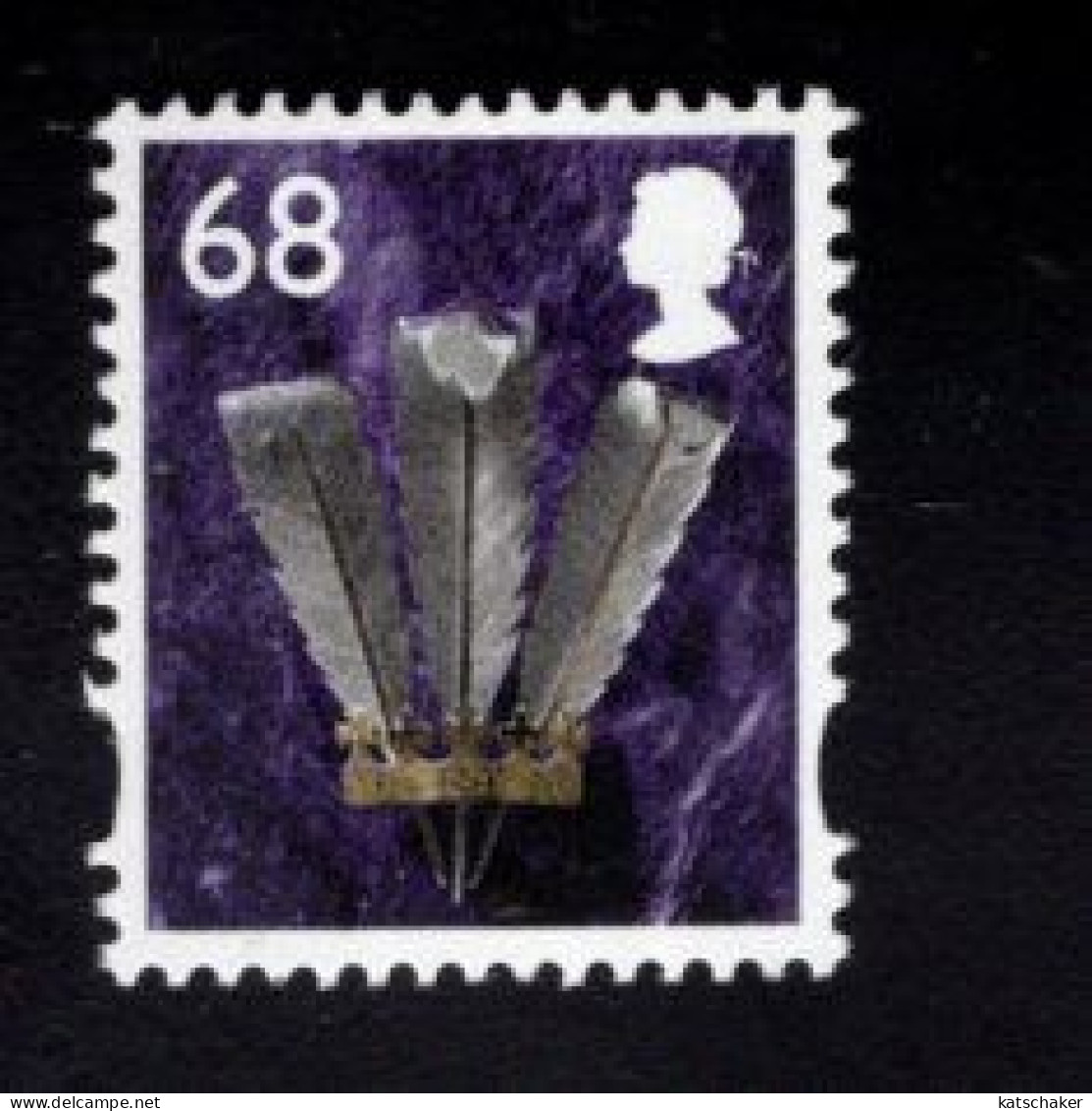 1897339296 2002  SCOTT 23  (XX) POSTFRIS MINT NEVER HINGED   - PRINCE OF WALES FEATHERS - Pays De Galles