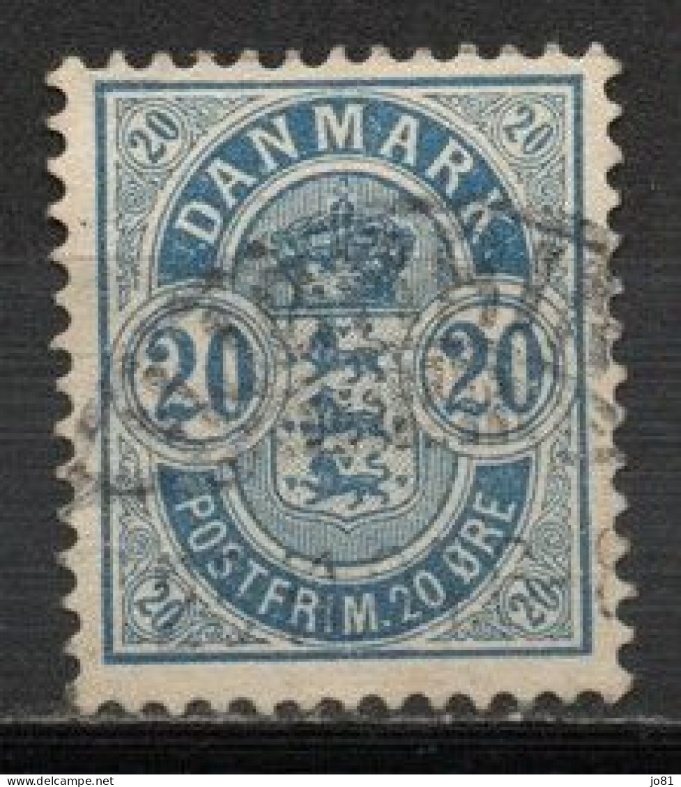 Danemark YT 37a Oblitéré - Used Stamps