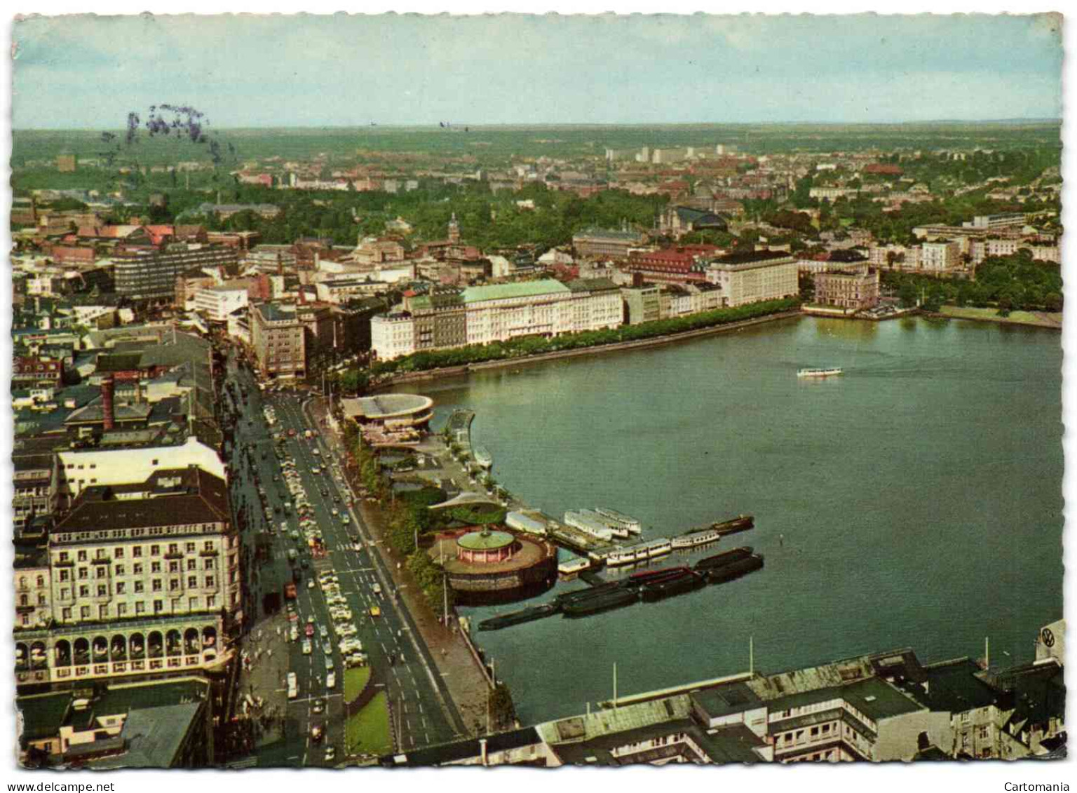 Hamburg - Jungfernstieg Und Binnenalster - Lorch