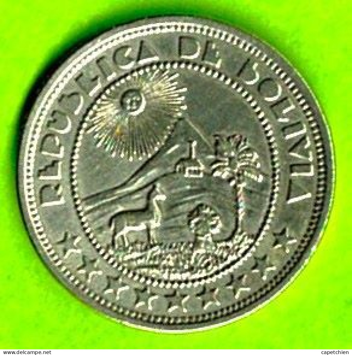 BOLIVIE / 10 CENTAVOS / 1939 / 4.49 G / 22 Mm - Bolivia