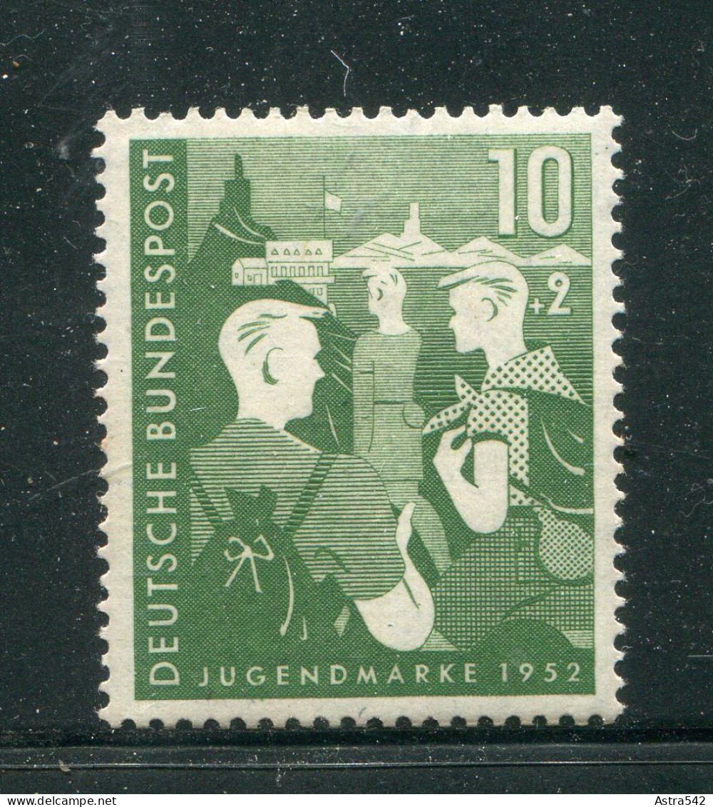 "BUNDESREPUBLIK DEUTSCHLAND" 1952, Mi. 153 **/postfrisch (1056) - Ungebraucht