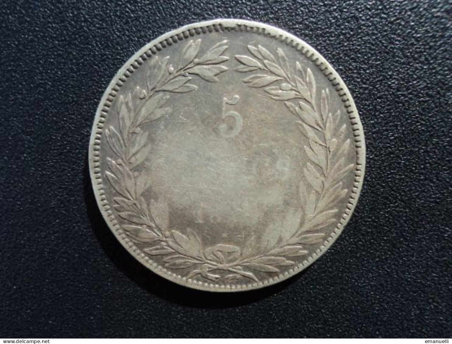 FRANCE : LOUIS PHILIPPE tout court : 5 FRANCS  1830 B    F.313 / G.675 / KM NR *    TB / B