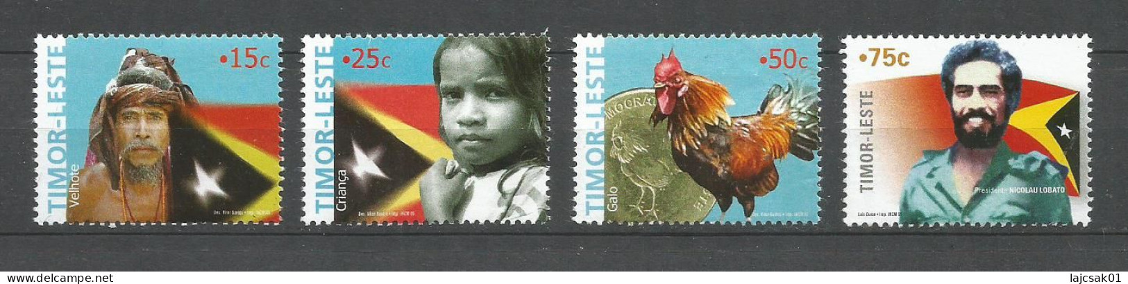 Su East Timor Timor-Leste 2005. National Symbols MNH Set - Timor Oriental