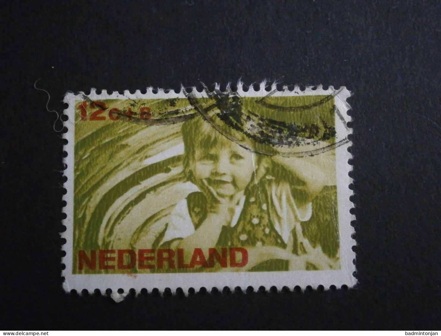 Nederland 875 P1 Gestempeld - Abarten Und Kuriositäten