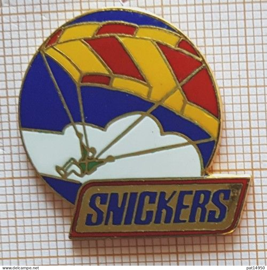 PAT14950 PARAPENTE Sponsor SNICKERS En Version EGF - Parachutespringen