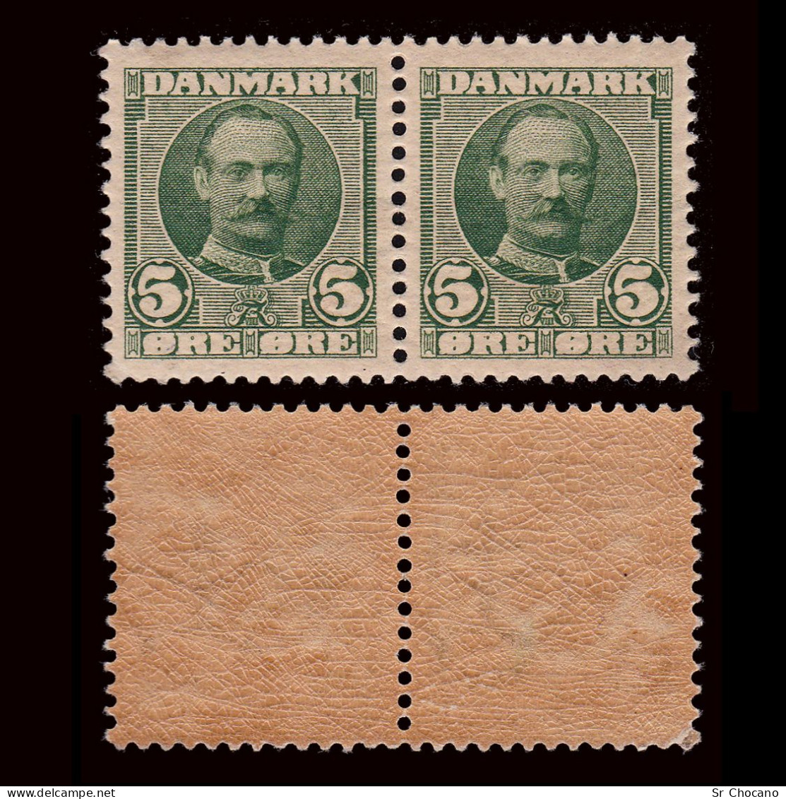 DENMARK.1907.SCOTT.72.Frederik VIII.block 2.5o.MNH. - Neufs